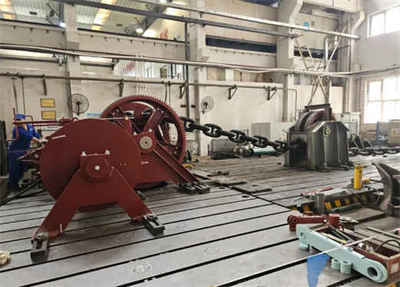 現代尾浦船廠甲板機械設備成功交付，助力大船產業工具公司拓展高端裝備業務